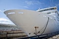 Drydock Cruise Liner Royalty Free Stock Photo