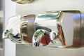 Dryers for hands in store Royalty Free Stock Photo