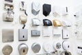 Dryers for hands in store Royalty Free Stock Photo