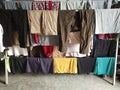 drying cloth indoor