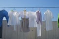 Drying clothes