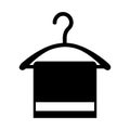 Drying hook laundry icon