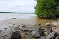 Drying lake in southern Sweden