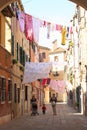 Drying Laundry, Venice Wonder Royalty Free Stock Photo