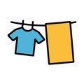 Drying Linen Icon