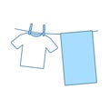 Drying Linen Icon