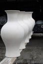 Drying porcelain vase blanks