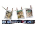 Drying Traveling Photos with a Film: Ruins of the ancient polis