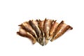 Drying up salted fish Royalty Free Stock Photo
