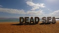 Drying waters of Dead sea, Ein Bokek, Israel