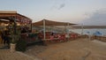 Drying waters of Dead sea, Kalia beach, Israel