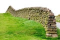 Drystone wall Royalty Free Stock Photo