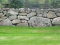 Drystone wall Royalty Free Stock Photo