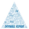 Drywall Repair word cloud