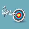 3ds colorful target, goal, aim object in vector, illustrations. use for opertunaty with the target 3d for archery sports or