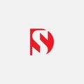 DS DSS Letter monogram Initial Logo Design Template Vector Illustration. DS DSS elegant and Professional icon design Royalty Free Stock Photo