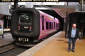 Dsb oresundtrain at copenhagen main trains station