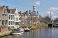 View on Dokkum in The Netherlands Royalty Free Stock Photo