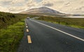 Road at Connemara National park Royalty Free Stock Photo