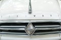 Borgward Isabella logo close-up. Automobile from 1960. Royalty Free Stock Photo