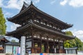 Niomon Gate of Ninna-ji Temple, a UNESCO World Heritage Site in Kyoto. Kyoto, Japan Royalty Free Stock Photo