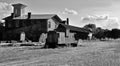 Old Caboose on Abandoned Side Track