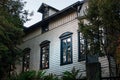 Kuschel House, typical German architecture in the city of Puerto Varas. Chile. Royalty Free Stock Photo