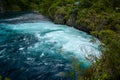 The Turquoise Fury: PetrohuÃ© Falls. Chile Royalty Free Stock Photo