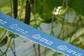 Banner with logo of the Kom in de Kas greenhouse event in The Netherlands Royalty Free Stock Photo