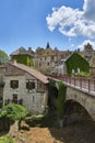View at the medieval village of Carennac in Southern France Royalty Free Stock Photo