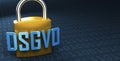 DSGVO Datenschutz-Grundverordnung, German text for GDPR basic data protection regulation