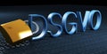 DSGVO Datenschutz-Grundverordnung, German text for GDPR basic data protection regulation