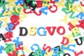 DSGVO is the German abbreviation for general data protection regulation GDPR