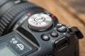 DSLR Camera Remote Shutter Release Button Royalty Free Stock Photo