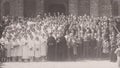 HUNGARY CIRCA 1930`s - Religious Event -Hungary - ca 1930s Boys and Girls