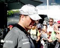 DTM Ralf Schumacher autograph session Royalty Free Stock Photo