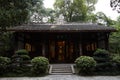 Du Fu Thatched Cottage, Chengdu, Sichuan, China Royalty Free Stock Photo