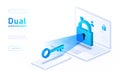 Dual authentication concept