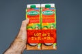 Dual double pack of Alvalle Spanish gazpacho cold soup