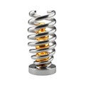 Dual Metal Spring with Golden Core Royalty Free Stock Photo