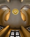 Dual staircases Royalty Free Stock Photo