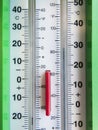 Dual wheather thermometer