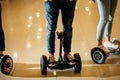 Dual Wheel Self Balancing Electric Skateboard Smart Royalty Free Stock Photo