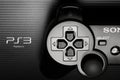 DualShock 3 wireless controller for Playstation 3 Royalty Free Stock Photo