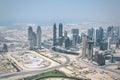 Dubai from above Royalty Free Stock Photo