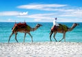 Dubai Beach Royalty Free Stock Photo