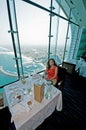 Dubai Burj Al Arab Restaurant Royalty Free Stock Photo