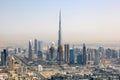 Dubai Burj Khalifa Downtown aerial view photography