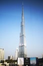 Dubai. Burj Khalifa. The tallest building in the world