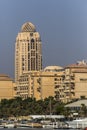 beautiful historical and modern buildings in Dubai